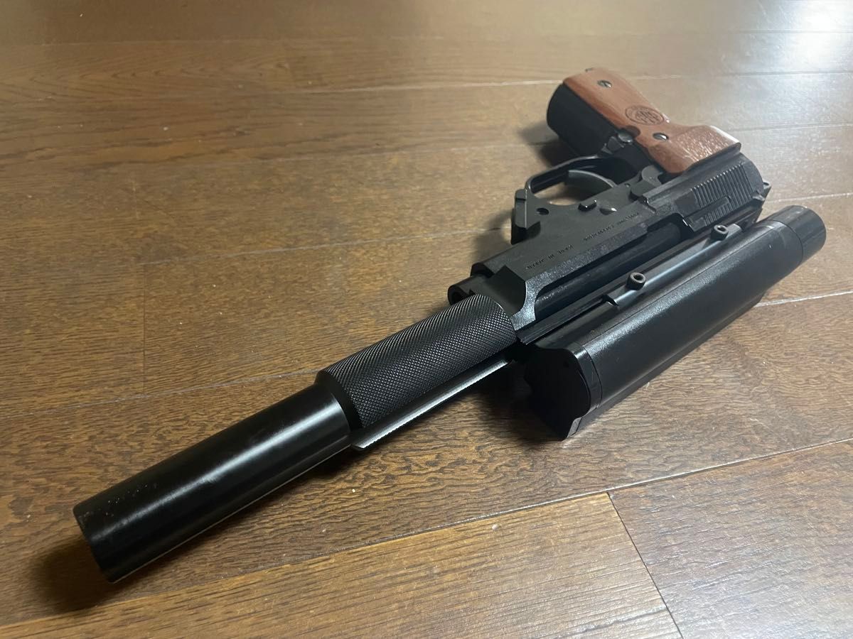 MGC M93R ウッドグリップ 折りたたみストック ロングバレル MGC M93R ウッドグリップ 折りたたみストック ロングバレル