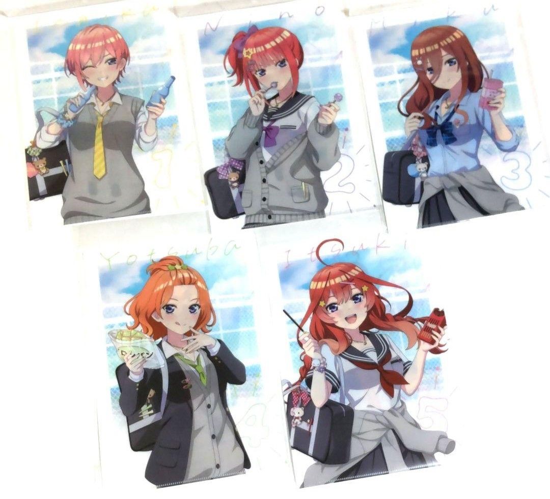 五等分の花嫁 アオハルStyle Another クリアファイル 一花・二乃 五等分の花嫁 アオハルStyle Another クリアファイル 一花・二乃