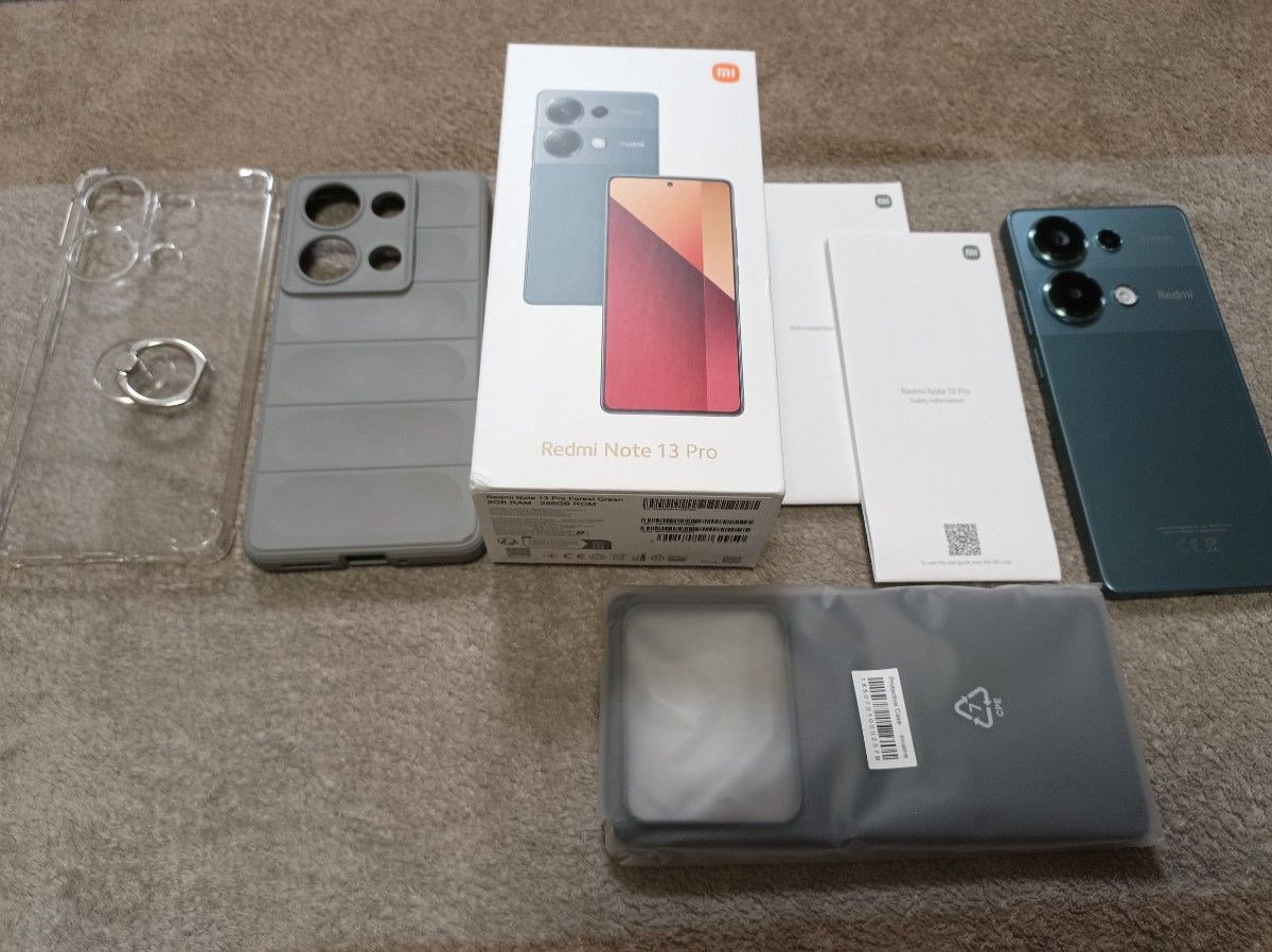 Redmi Note13Pro 8GB/256GB グローバル版 極美品 おまけケース5 Redmi Note13Pro 8GB/256GB グローバル版 極美品 おまけケース5