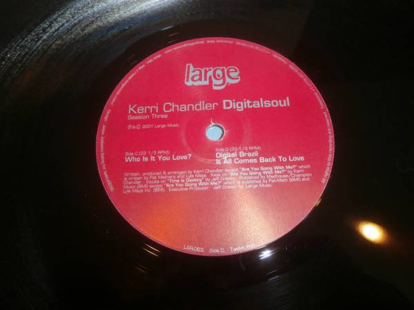KERRI CHANDLER / DIGITALSOUL (SESSION THREE) /12×2/DIGITAL BRAZIL/DEEP HOUSE/PAT METENY,ARE YOU GOING WITH ME? покрытие сбор!!