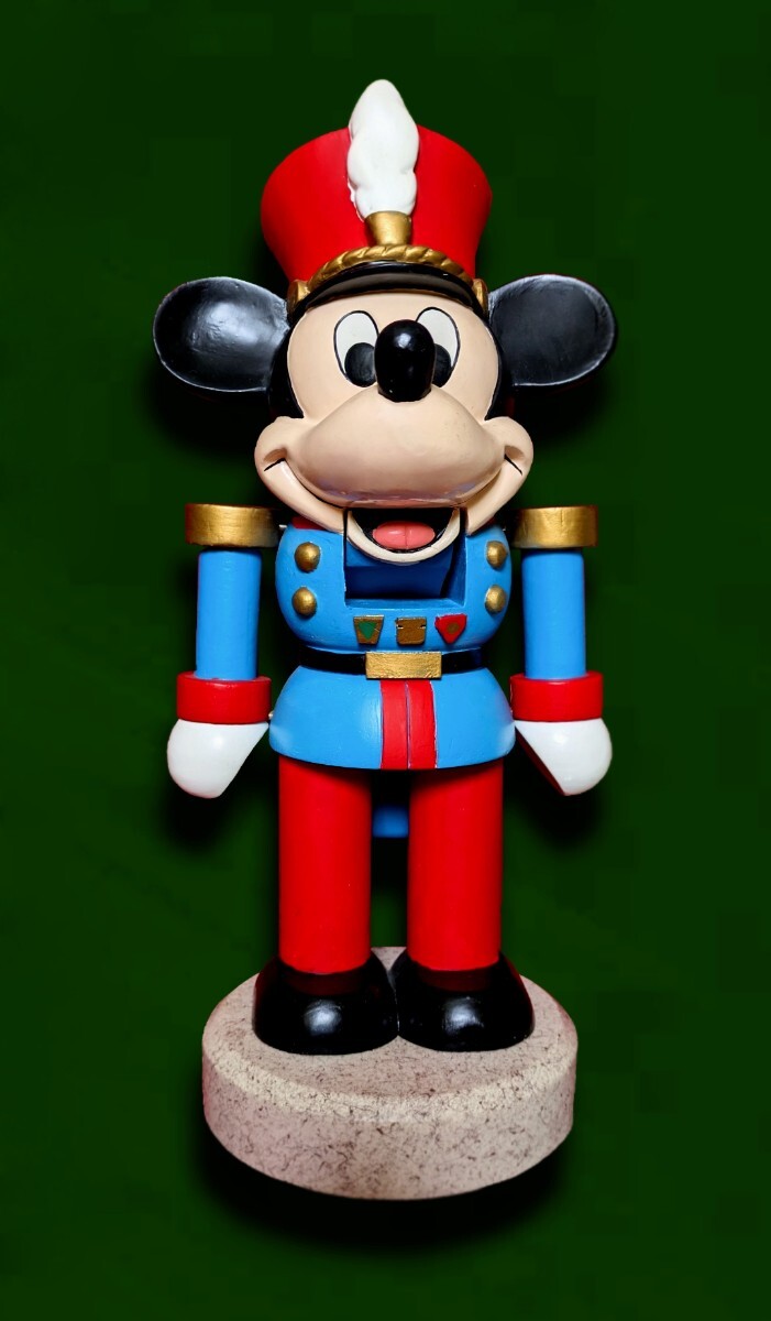 ■希少 1990年代 DISNEY LAND ■Vintage Disney■MICKEY MOUSE “The Nutcracker”■くるみ割り人形 Figurines.■置き物■SIZE 35㎝