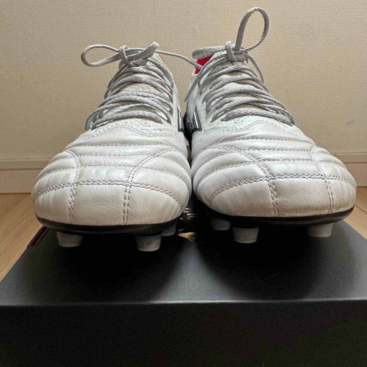 MORELIA NEO Ⅳ β JAPAN モレリアネオ4 ベータ ジャパン 25.5cm 中敷未使用 ゼログライド靴紐 MORELIA NEO Ⅳ β JAPAN モレリアネオ4 ベータ ジャパン 25.5cm 中敷未使用 ゼログライド靴紐