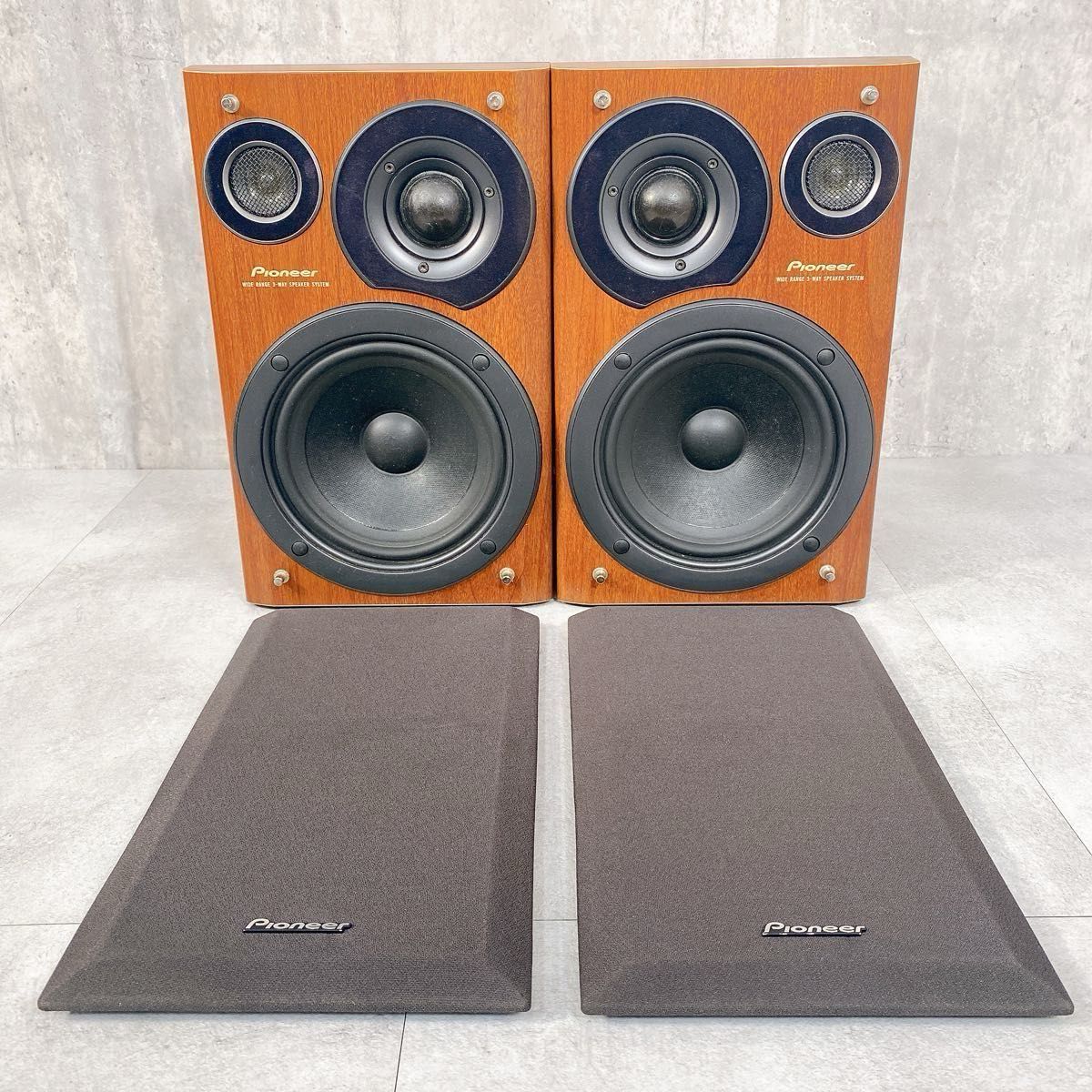 Y451 Pioneer パイオニア S-N901-LR 3way スピーカーシステム ウーハー ブックシェルフ