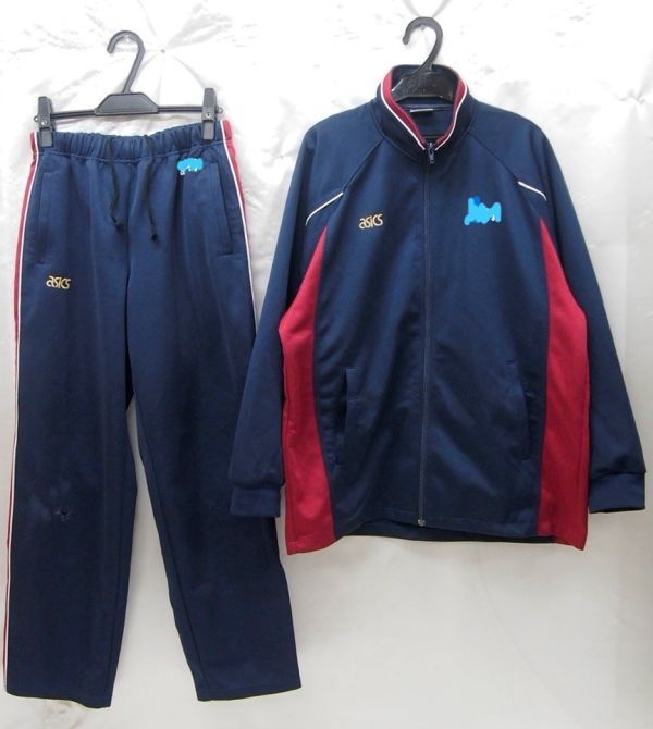 匿名配送】ASICS DEPORTE Mサイズ 高校 ジャージ 体操服 上下 2 匿名配送】ASICS DEPORTE Mサイズ 高校 ジャージ 体操服 上下 2