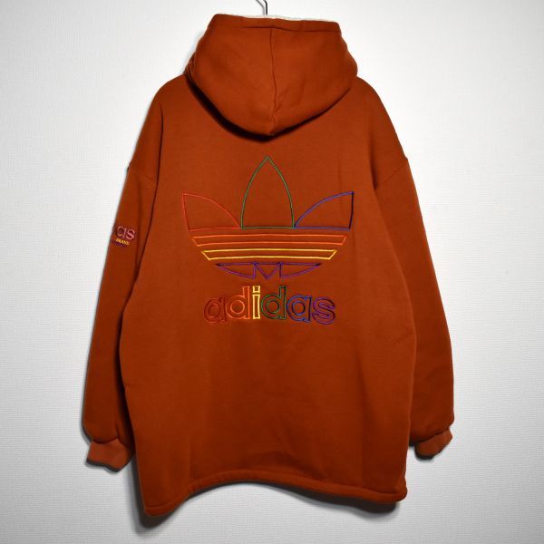 adidas 90s デサント製 ビッグロゴ 裏ボアパーカー|Yahoo adidas 90s デサント製 ビッグロゴ 裏ボアパーカー|Yahoo