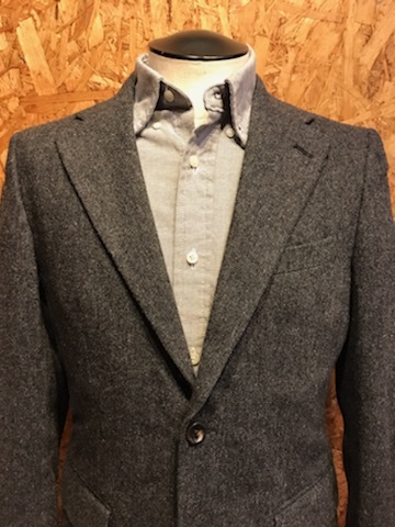  men's jacket wool cloth! COMME CA ISM Comme Ca Ism tailored gray wool thin 2B 2.FA748 (8)/ S