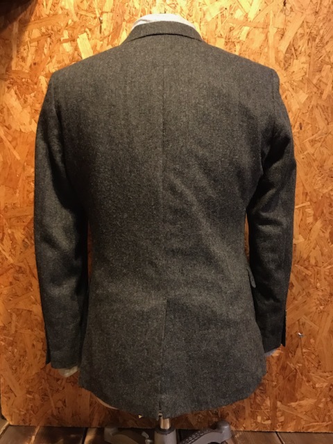  men's jacket wool cloth! COMME CA ISM Comme Ca Ism tailored gray wool thin 2B 2.FA748 (8)/ S