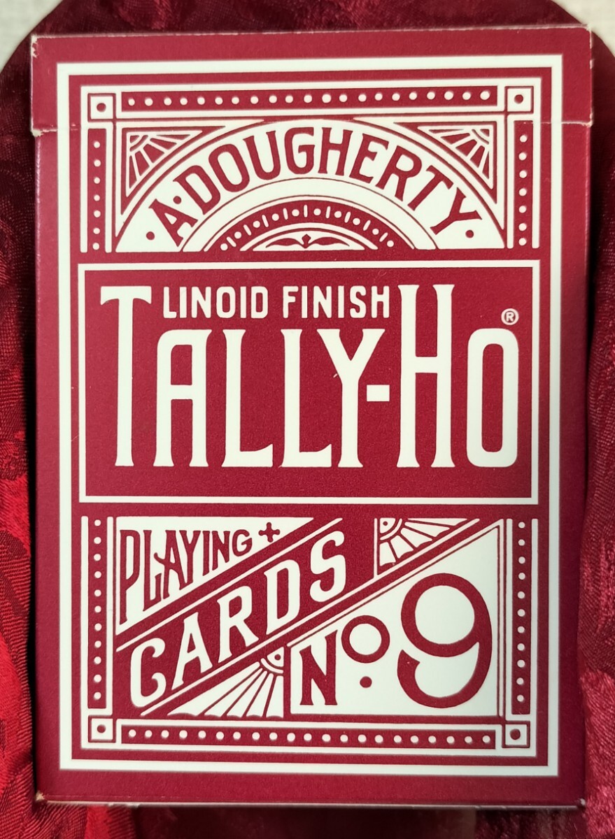 【★ TALLY-HO タリホー 前田知洋 マジック 手品 カード レアデック レア デック トランプ 廃盤！★】レッド