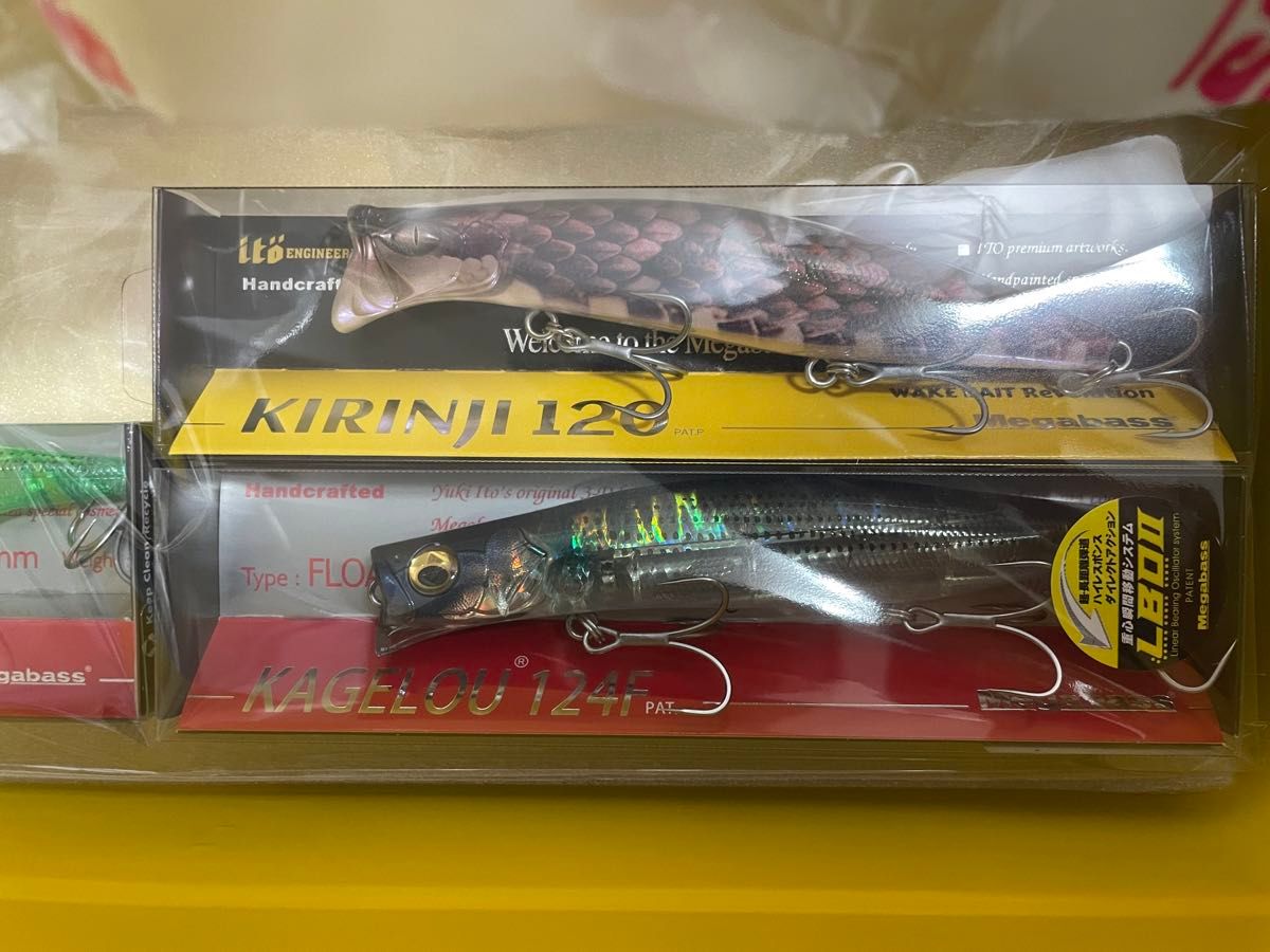 メガバス 福袋2025 SALT カゲロウ124F キリンジ120 ソルト メガバス 福袋2025 SALT カゲロウ124F キリンジ120 ソルト
