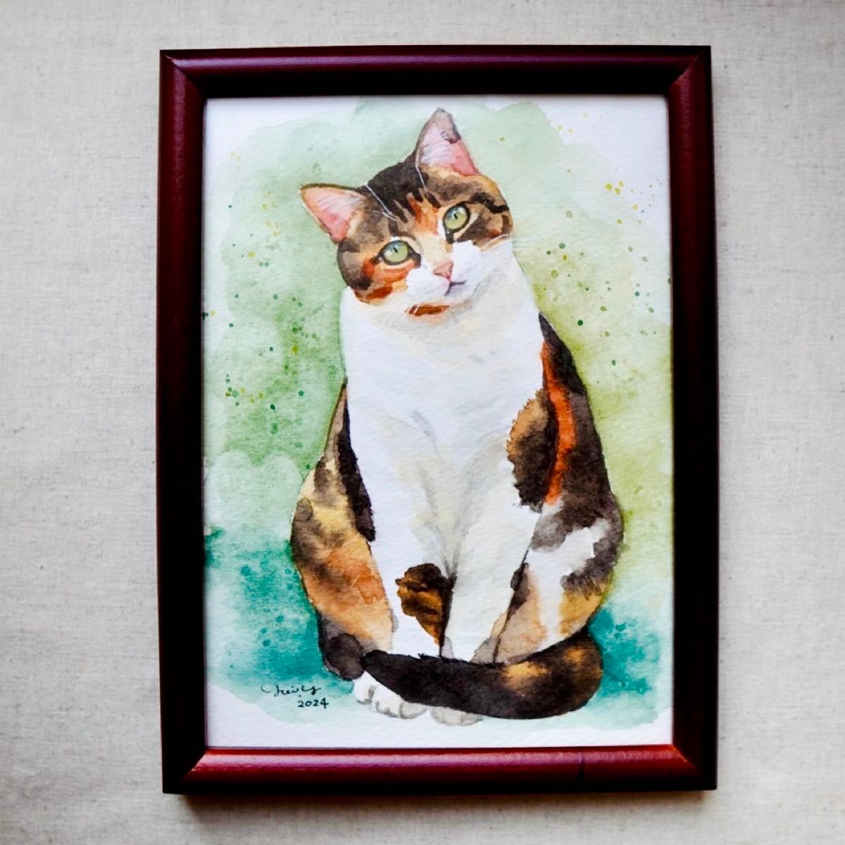 猫の絵251 水彩画 原画 三毛猫|Yahoo!フリマ(旧PayPayフリマ) 猫の絵251 水彩画 原画 三毛猫|Yahoo!フリマ(旧PayPayフリマ)