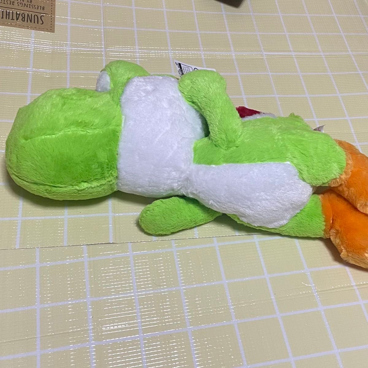 新品 スーパーマリオ クタッと ぬいぐるみ ヨッシー 特大サイズ 新品 スーパーマリオ クタッと ぬいぐるみ ヨッシー 特大サイズ