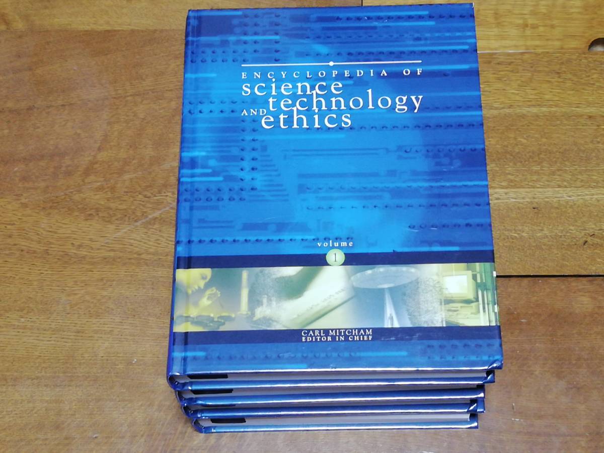 ”ENCYCLOPEDIA of Science Technology and Ethics”　 希少図書！　美品！