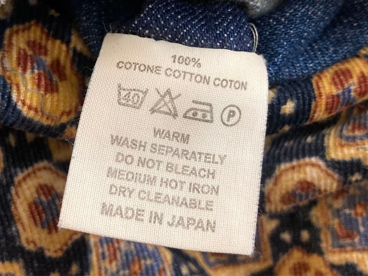 KAPITAL KOUNTRY ヴィンテージ加工 サイケ パッチワーク デニム KAPITAL KOUNTRY ヴィンテージ加工 サイケ パッチワーク デニム