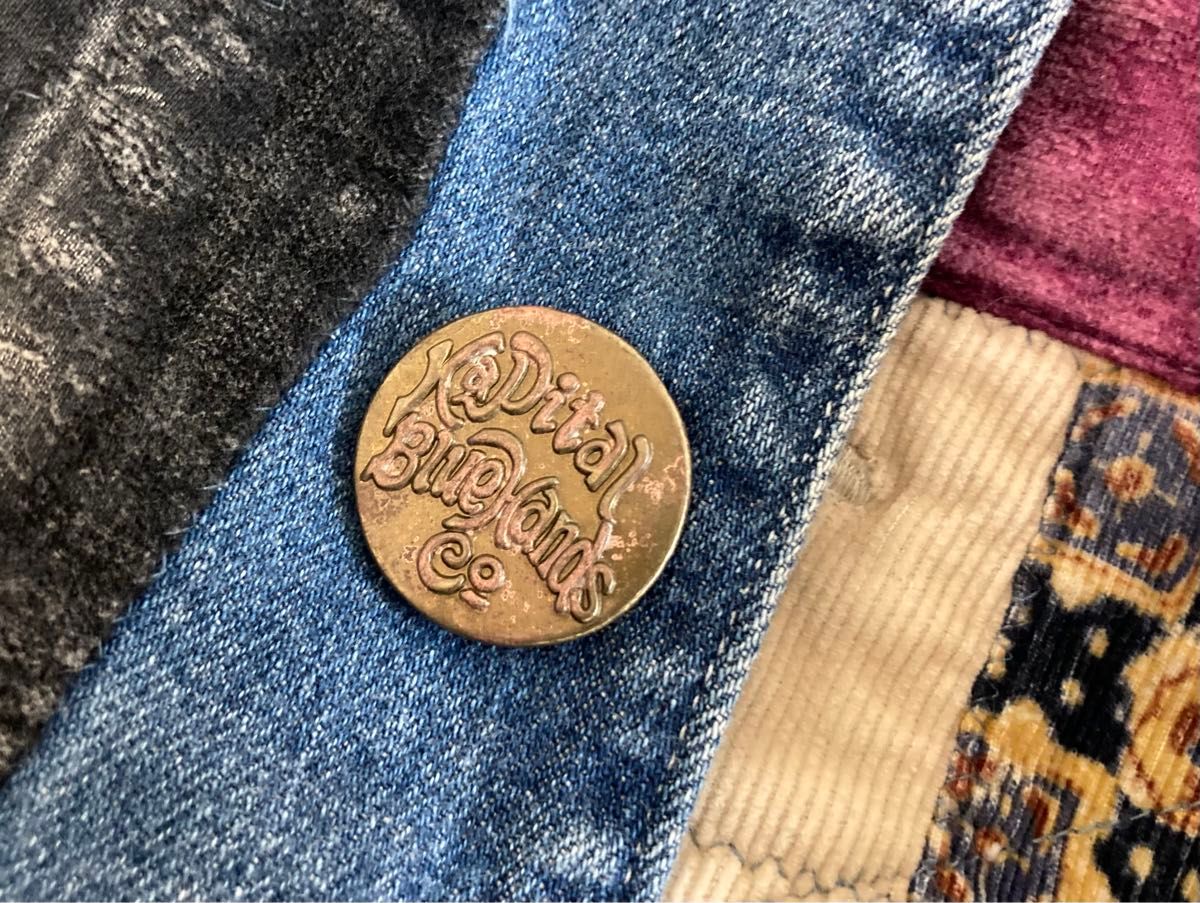 KAPITAL KOUNTRY ヴィンテージ加工 サイケ パッチワーク デニム KAPITAL KOUNTRY ヴィンテージ加工 サイケ パッチワーク デニム