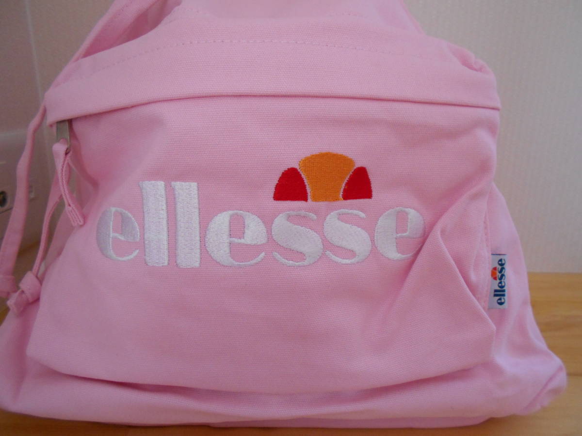 【新品】ｅｌｌｅｓｓｅ　ナップサックリュック　ピンク　レディース　バックパック　エレッセ