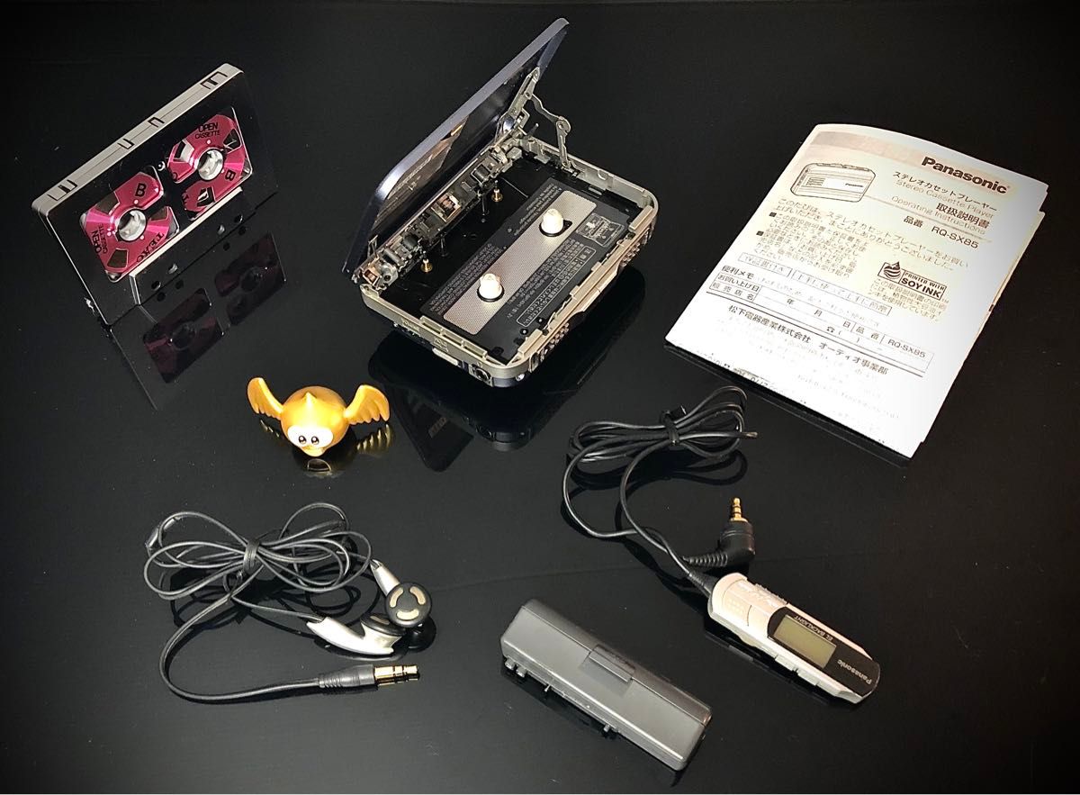 カセットウォークマンPanasonicRQ-SX85灰色「整備済み 完動美品