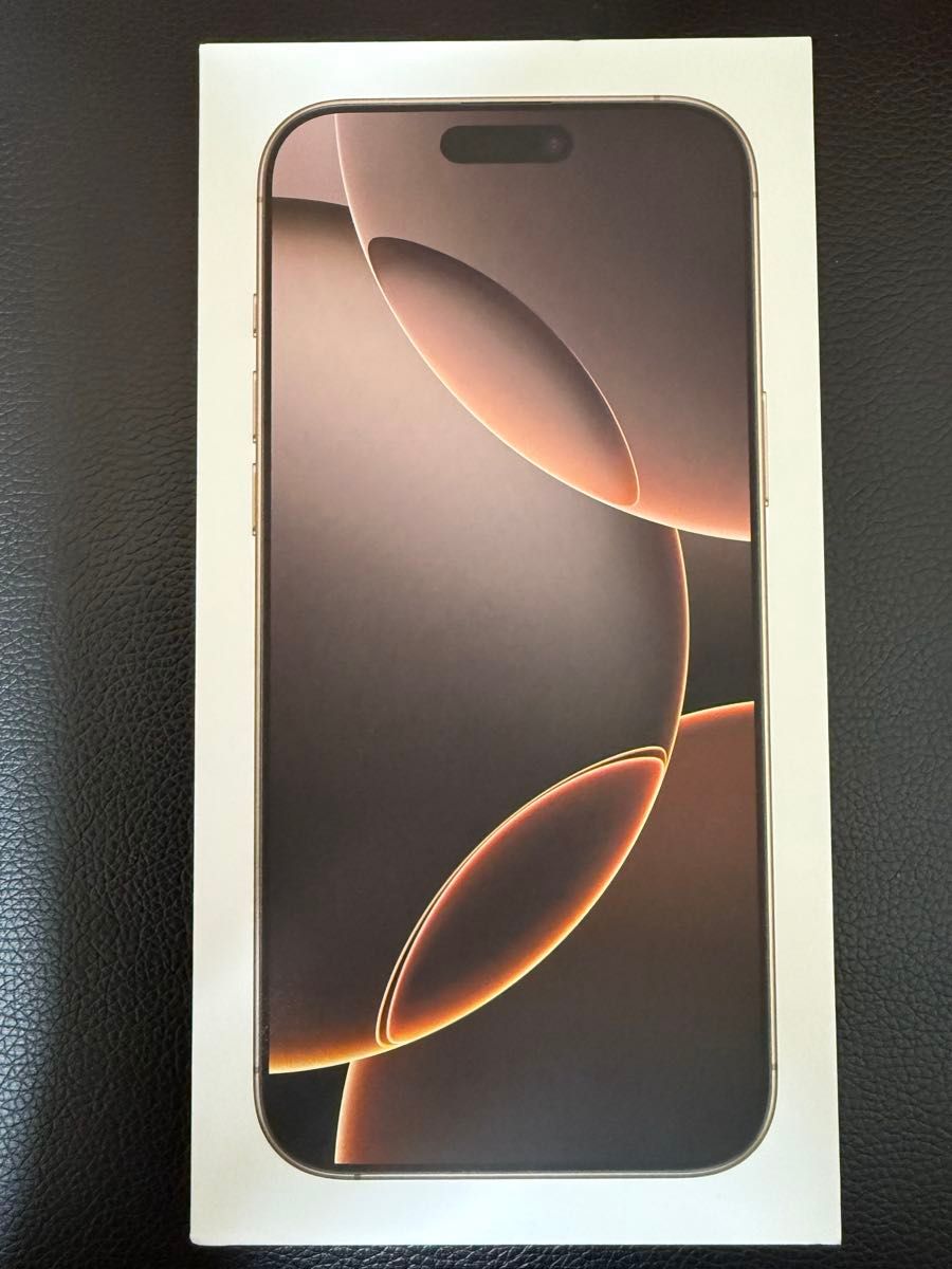 新品未開封】iPhone 16 Pro Max 256GB デザートチタニウム 新品未開封】iPhone 16 Pro Max 256GB デザートチタニウム