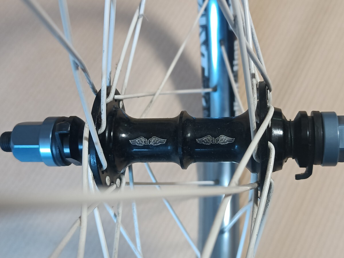 < 即決 送料込み> 訳あり 20インチ BMX ホイル GT BIKES X Alienation DEVIANT 32/36H 完成車外し 訳あり 20インチ BMX ホイル GT BIKES X Alienation DEVIANT 32