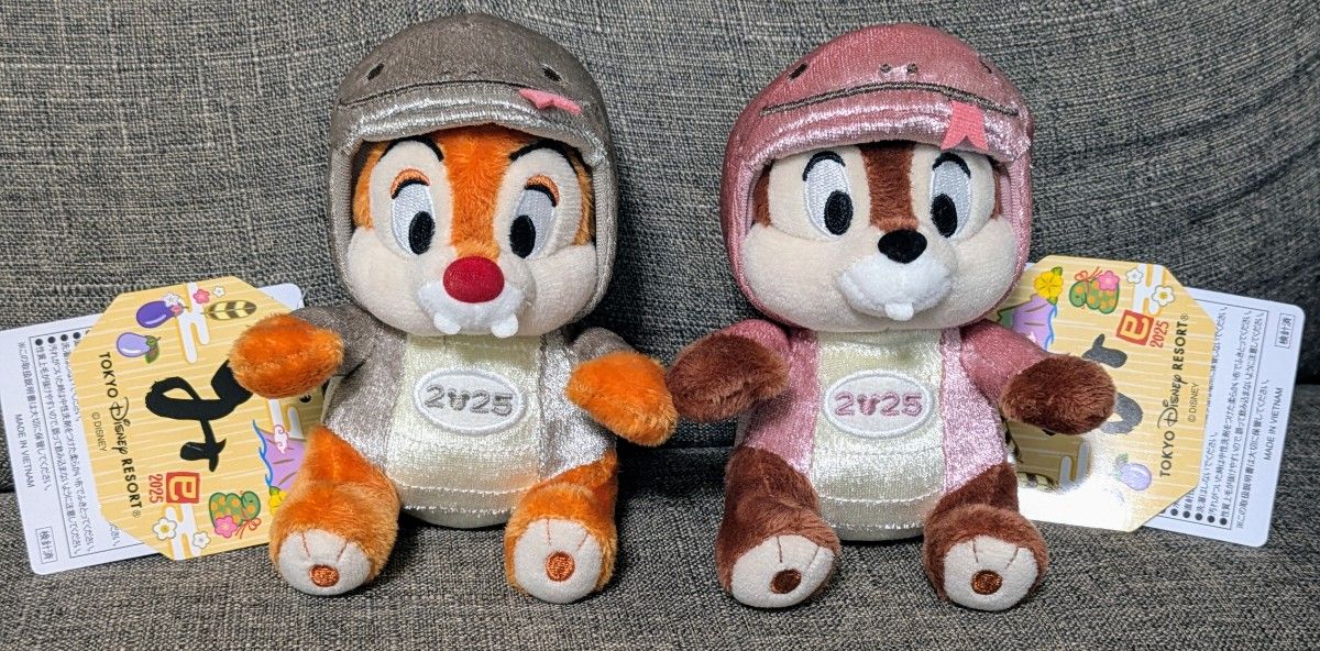 チップとデール 干支2025 ぬいぐるみバッジ ディズニーリゾート チップとデール 干支2025 ぬいぐるみバッジ ディズニーリゾート