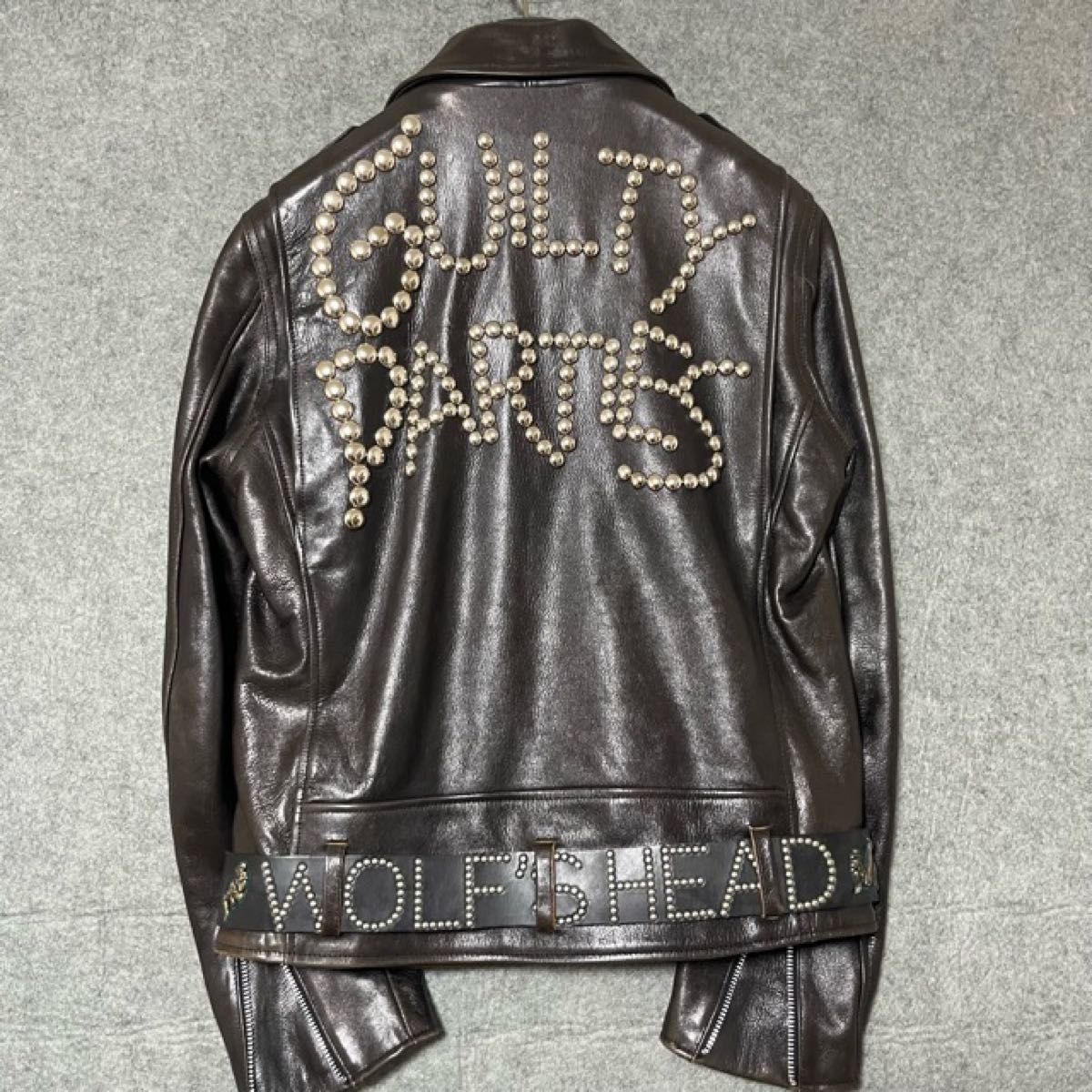 1点目出品特価】希少 WACKO MARIA WOLF'S HEAD ライダース 1点目出品特価】希少 WACKO MARIA WOLF'S HEAD ライダース