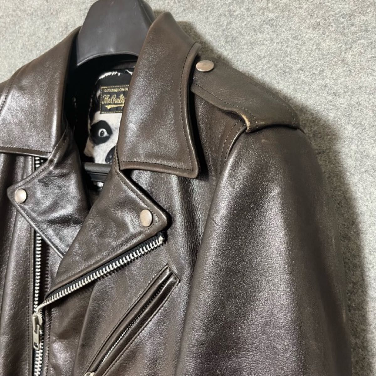 1点目出品特価】希少 WACKO MARIA WOLF'S HEAD ライダース 1点目出品特価】希少 WACKO MARIA WOLF'S HEAD ライダース