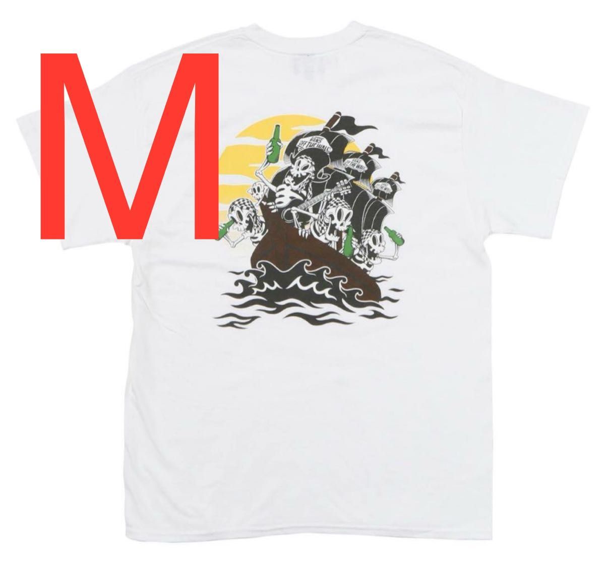 ELLEGARDEN X VANSコラボ Tシャツ ホワイト エルレガーデン M ELLEGARDEN X VANSコラボ Tシャツ ホワイト エルレガーデン M