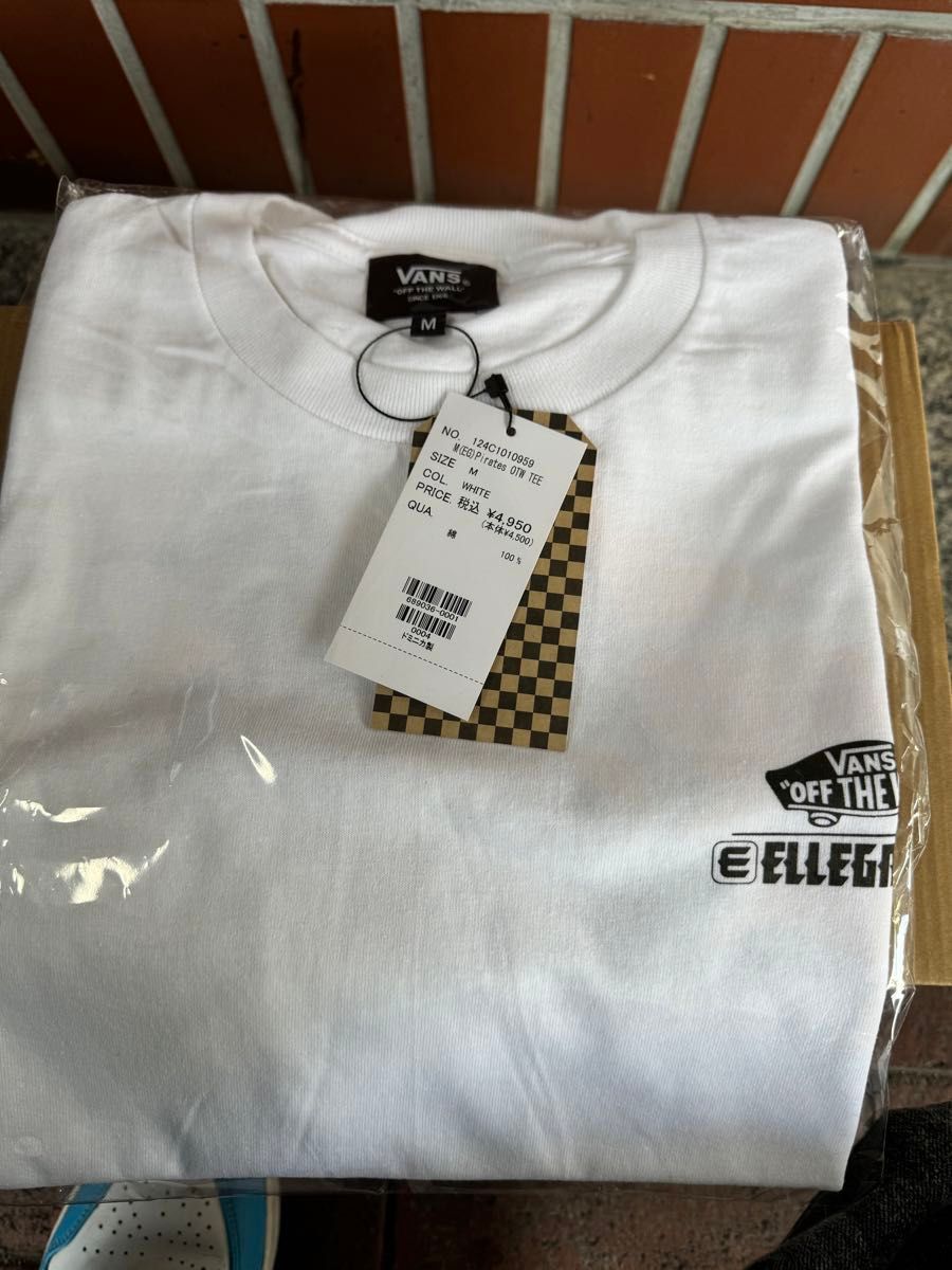 ELLEGARDEN X VANSコラボ Tシャツ ホワイト エルレガーデン M ELLEGARDEN X VANSコラボ Tシャツ ホワイト エルレガーデン M