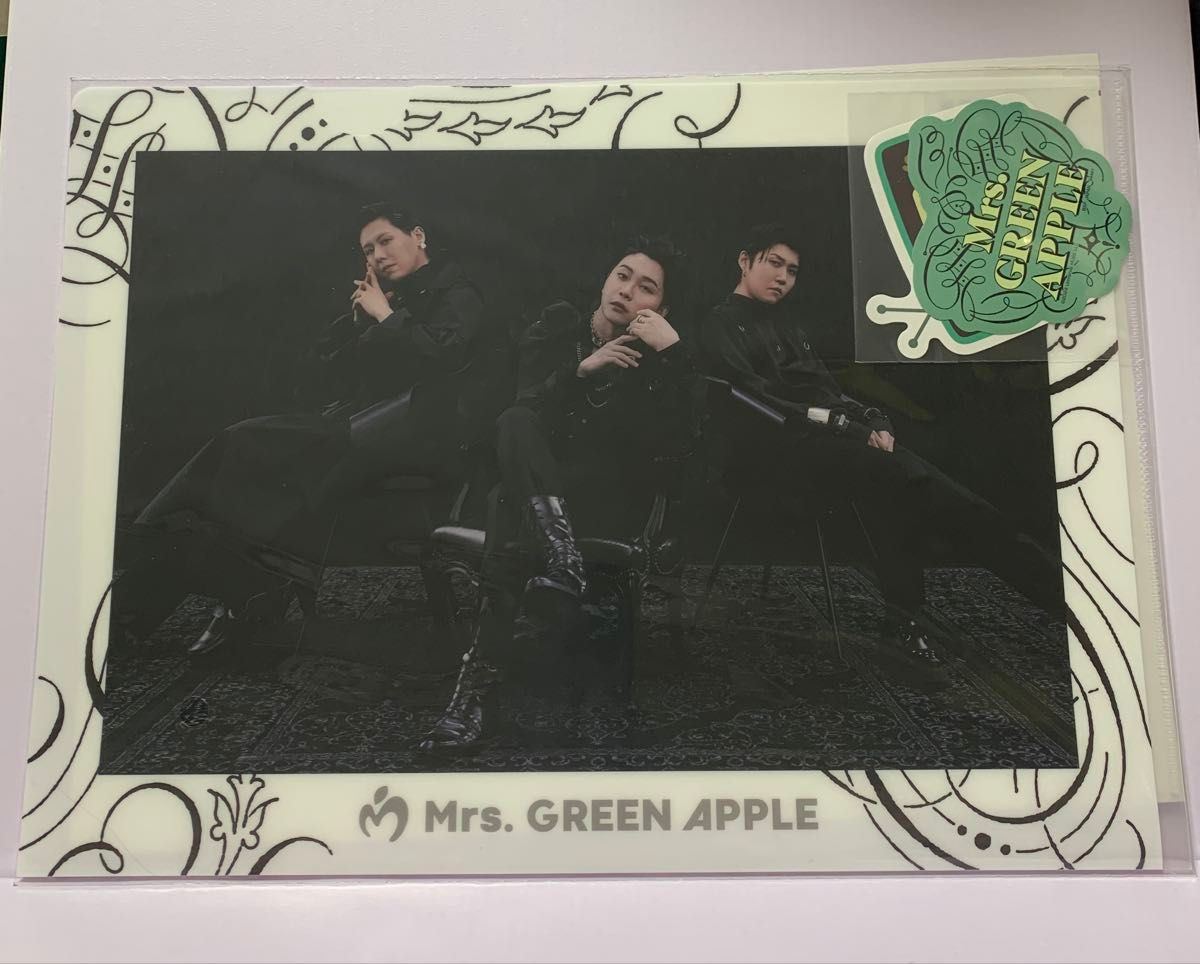 ミセス 一番くじ Mrs GREEN APPLE F賞 クリアファイル ミセス 一番くじ Mrs GREEN APPLE F賞 クリアファイル