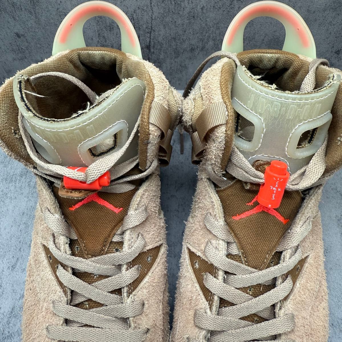 TRAVIS SCOTT×NIKE AIR JORDAN6 RETRO SP ハイカットスニーカー TRAVIS SCOTT×NIKE AIR JORDAN6 RETRO SP ハイカットスニーカー