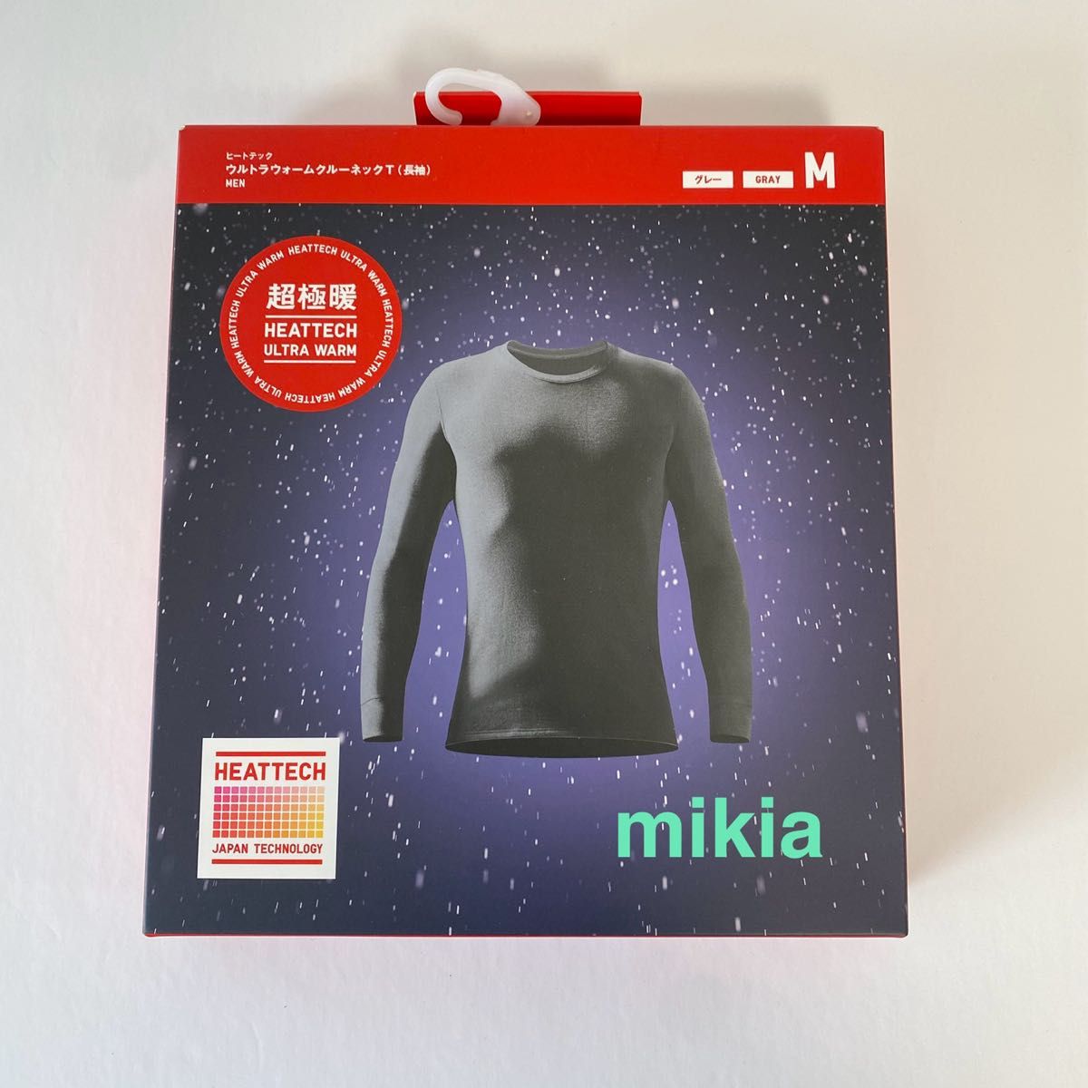 ユニクロ UNIQLO 超極暖 ヒートテック クルーネックT メンズ M ユニクロ UNIQLO 超極暖 ヒートテック クルーネックT メンズ M