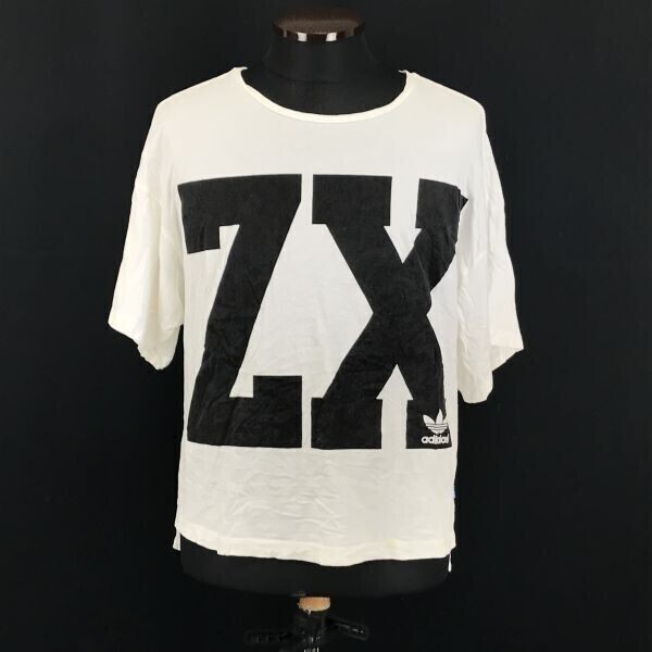 adidas/アディダス トレフォイルタグ/ZXビッグロゴ 半袖Tシャツ adidas/アディダス トレフォイルタグ/ZXビッグロゴ 半袖Tシャツ