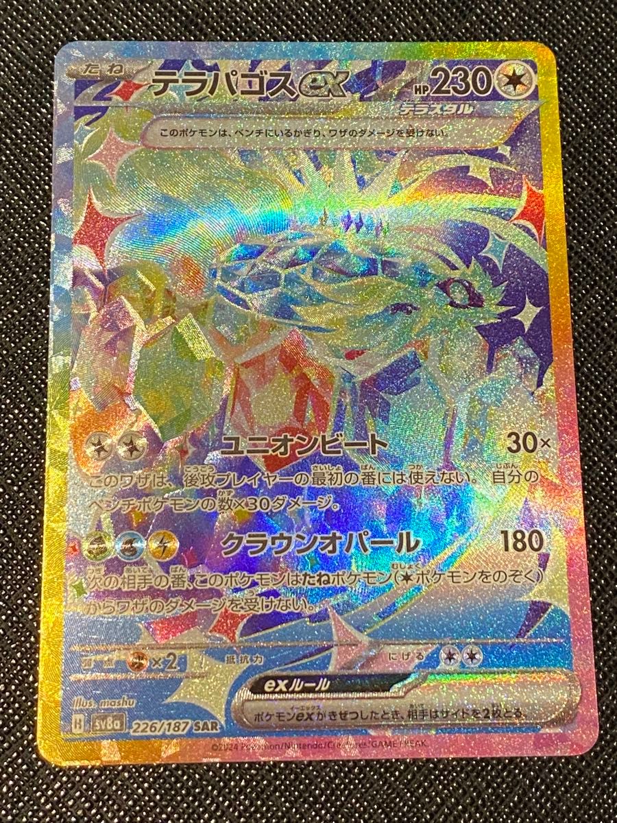 ポケモンカード テラパゴス ex SAR テラスタルフェス|Yahoo ポケモンカード テラパゴス ex SAR テラスタルフェス|Yahoo