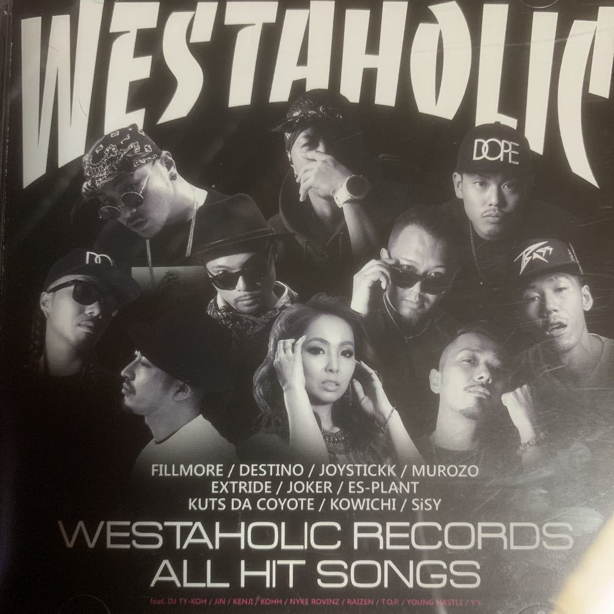 DJ FILLMORE 『WESTAHOLIC RECORDS ALL HIT SONGS』KOWICHI,KATS DA COYOTE,MUROZO,SiSY,EXTRIDE,JOYSTICKK,ES-PLANT,WAYZ,KOHH_画像1
