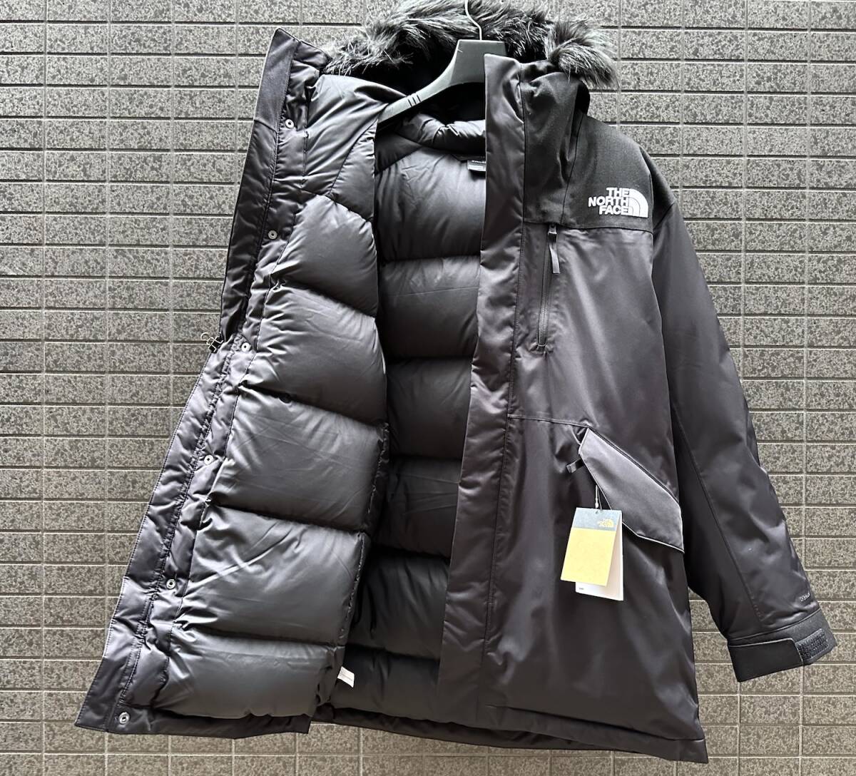【年中無休】 新品 モデル出品 XXLサイズ フード付グース ノースフェイス XLサイズ以上