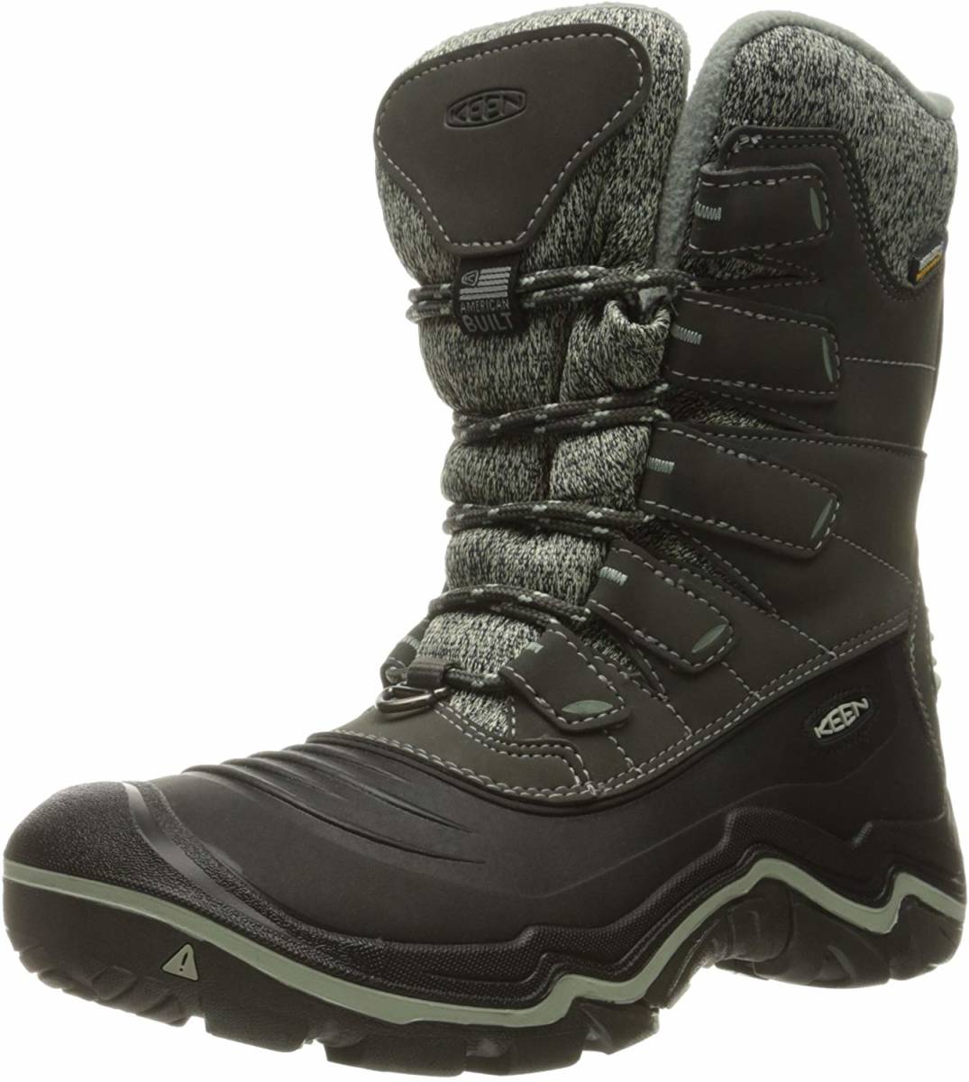  новый товар бесплатная доставка KEEN DURAND POLAR SHELL WP 22.5. ключ n winter ботинки треккинг боты водонепроницаемый водонепроницаемый 