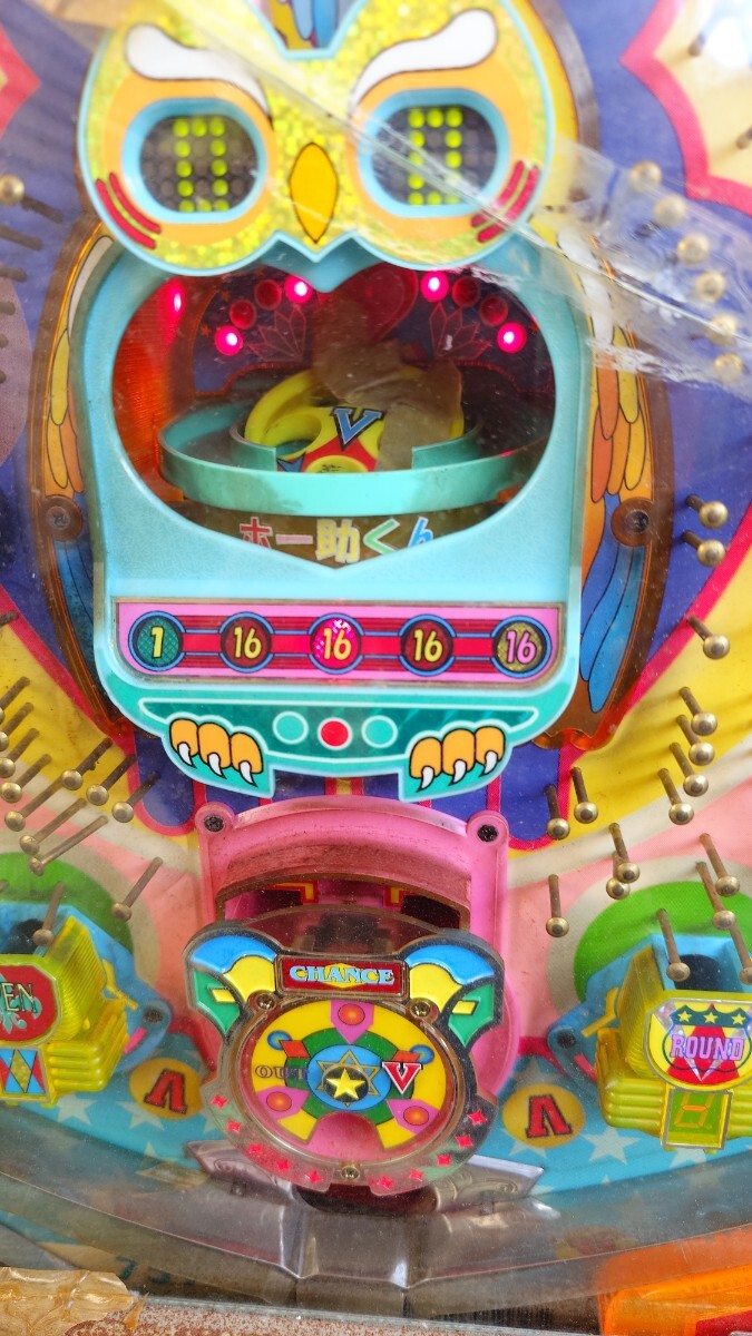 ☆レトロパチンコ台実機☆ 平和 【初代ホー助くんDX】 パチンコ ☆レトロパチンコ台実機☆ 平和 【初代ホー助くんDX】 パチンコ