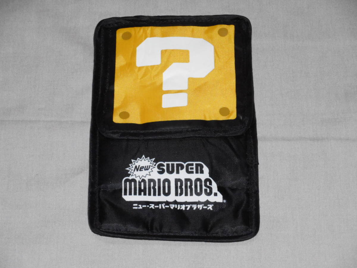 ヤフオク New Super Mario Bros のロゴが入ったds収納