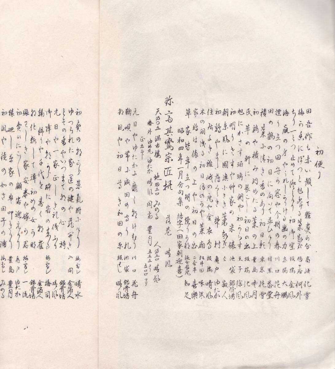 驚きの安さ 古書 笹鳴集 不揃8冊 戦前昭和4年~5年 東京府下 随筆、短歌、俳句