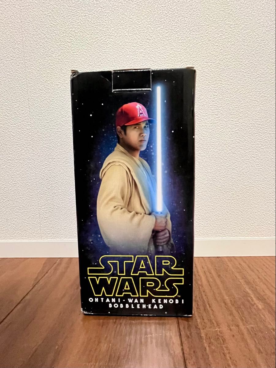 【レア品 非売品】① 大谷翔平 スターウォーズ ボブルヘッド人形 ワン・ケノービ 新品 ボブルヘッド人形 大谷翔平 スターウォーズ オオタニ=ワン