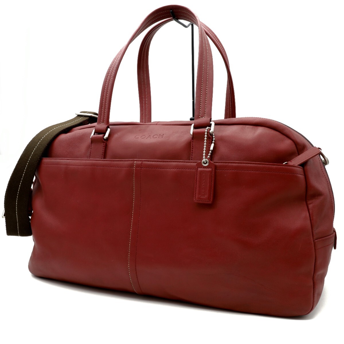 【希少】COACH コーチ ボストン ハリソン ラージジップトップ 786F 送料無料 美品 COACH コーチ メンズ ボストンバッグ ダッフル