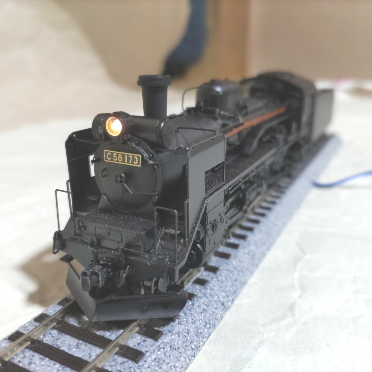 天賞堂 No51026 C58北海道タイプ 切詰デフ 平底テンダー