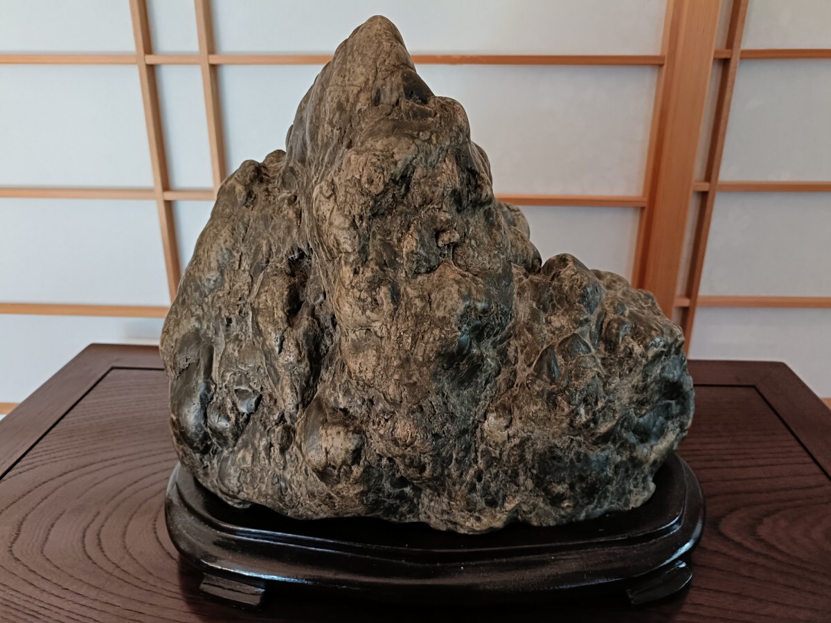 銘石】瀬田川『虎石』 銘石】瀬田川『虎石』