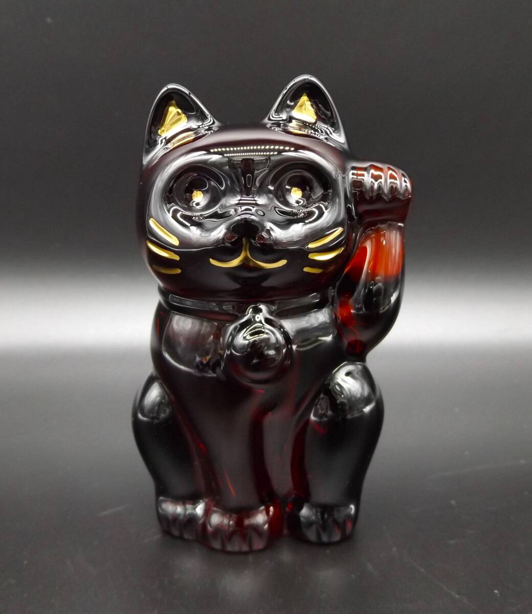 Baccarat バカラ ラッキーキャット(招き猫) 座布団(白)|ガラス Baccarat バカラ ラッキーキャット(招き猫) 座布団(白)|ガラス