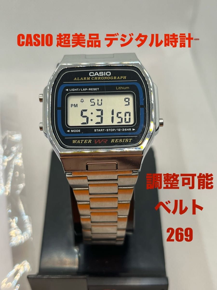 CASIO カシオ ビンテージ デジタル腕時計 メタルバンド 希少 CASIO カシオ ビンテージ デジタル腕時計 メタルバンド 希少