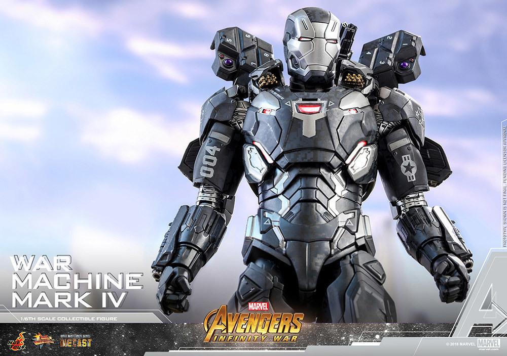 アベンジャーズ インフィニティ ウォー ウォーマシン ダイキャスト 1/6