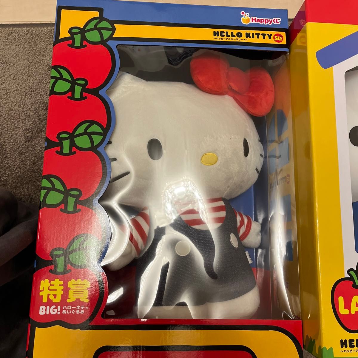 HappyくじHELLO KITTY50thハッピーアニバーサリー特賞BIG ハロー HappyくじHELLO KITTY50thハッピーアニバーサリー特賞BIG ハロー