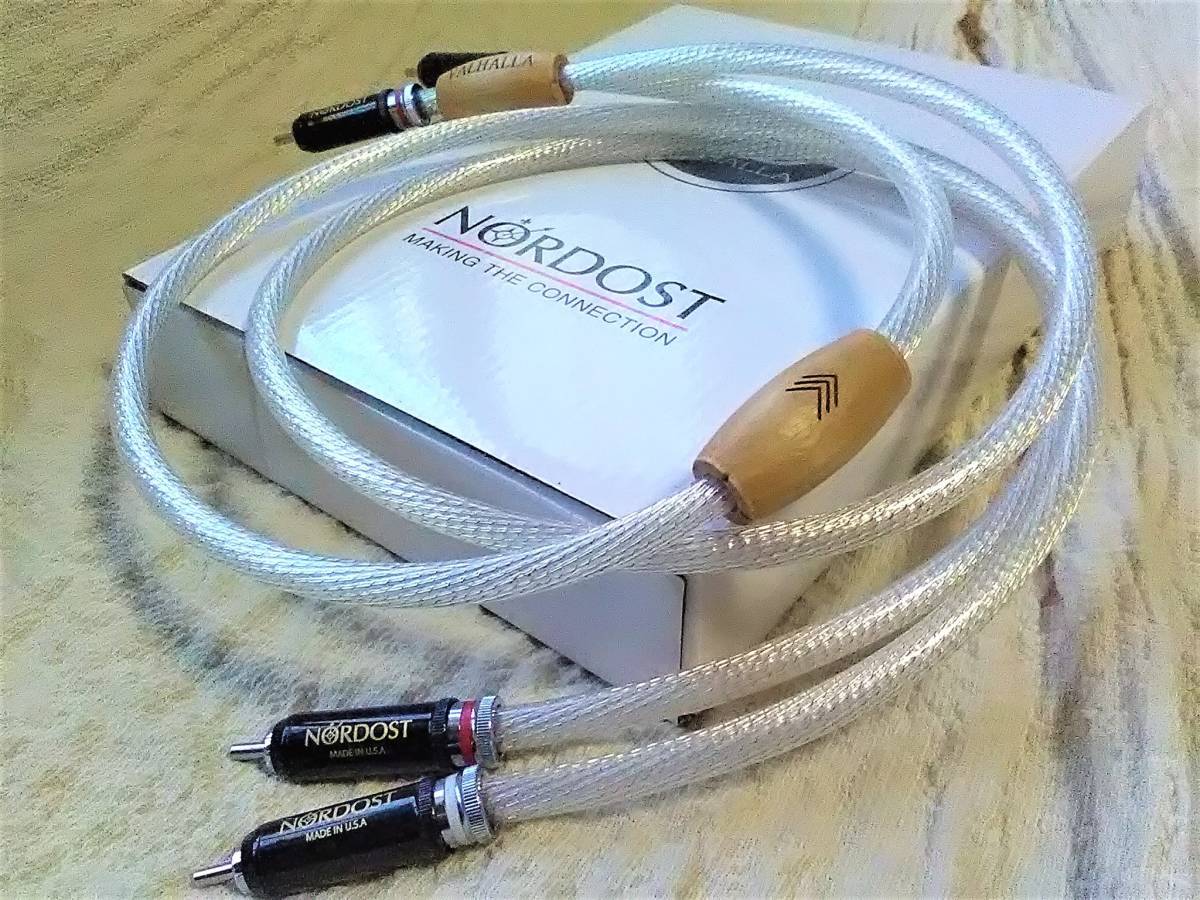 送料無料R-43』Nordost Valhalla オーディオシグナルライン RCA 送料無料R-43』Nordost Valhalla オーディオシグナルライン RCA