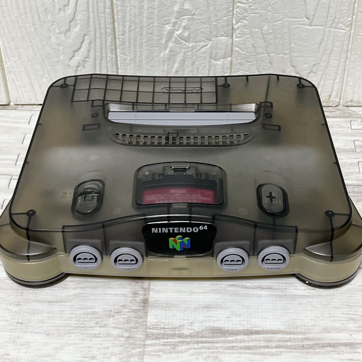NINTENDO 64 本体 クリアグレー ジャスコ限定 N64 任天堂64 NINTENDO 64 本体 クリアグレー ジャスコ限定 N64 任天堂64