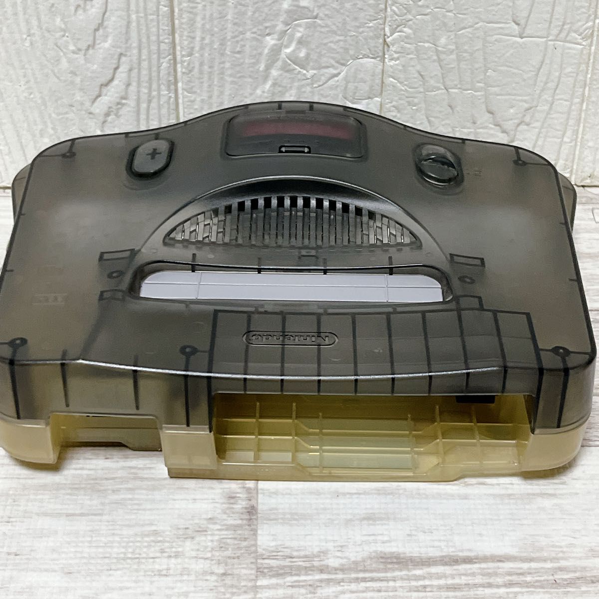 NINTENDO 64 本体 クリアグレー ジャスコ限定 N64 任天堂64 NINTENDO 64 本体 クリアグレー ジャスコ限定 N64 任天堂64
