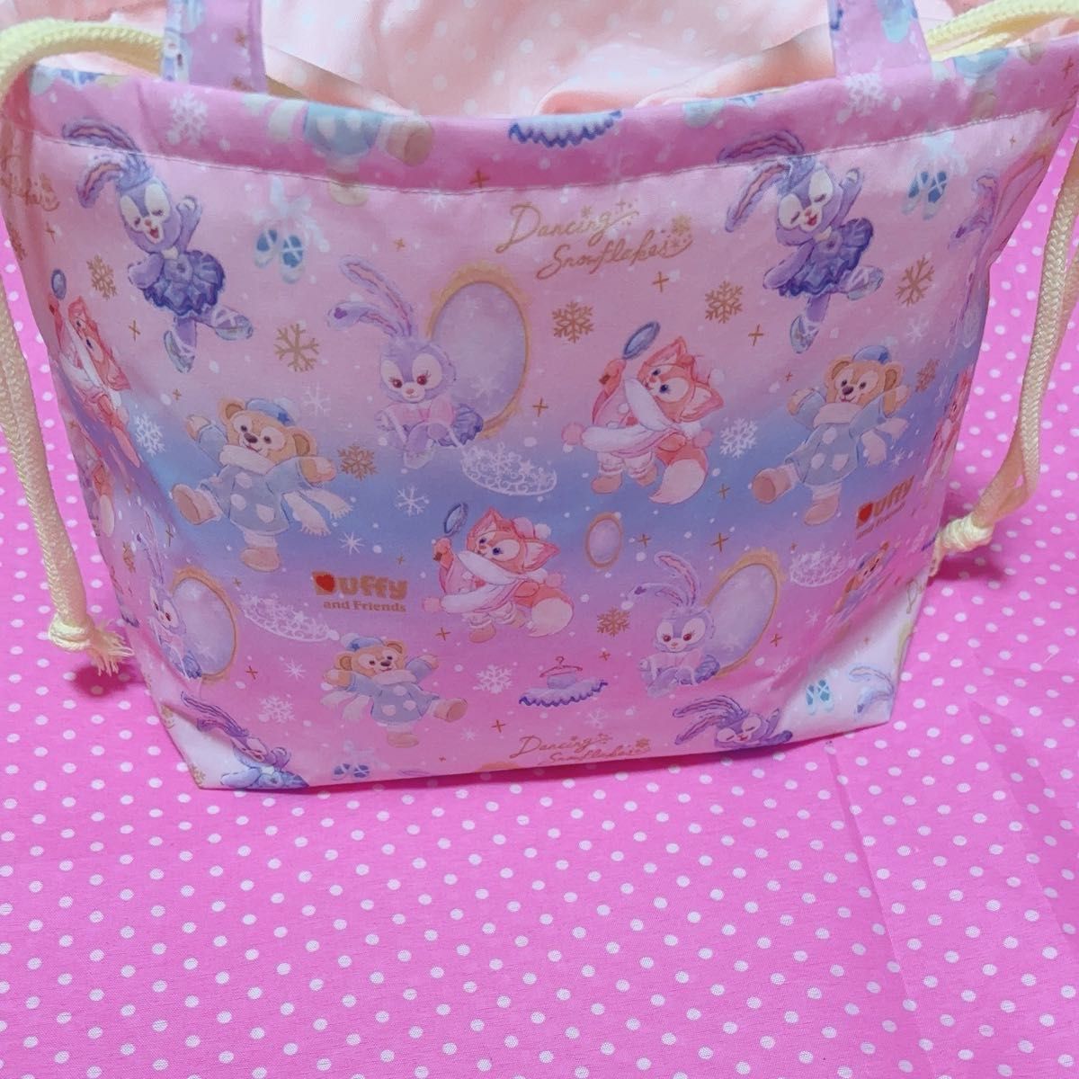 お弁当バッグ ミニトートバッグ ダッフィーフレンズ